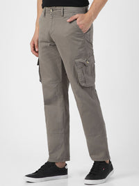 Urbano Fashion Men Mid-Rise Cargos Trousers