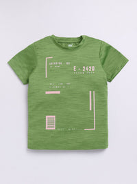 HRX by Hrithik Roshan Boys Typography Printed Rapid-Dry T-shirt