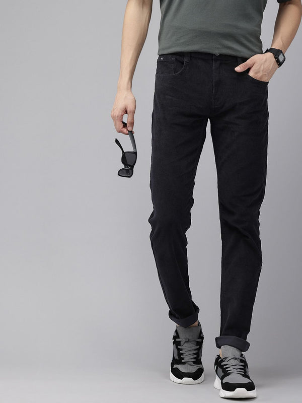 SPYKAR Men Corduroy Chinos Trousers