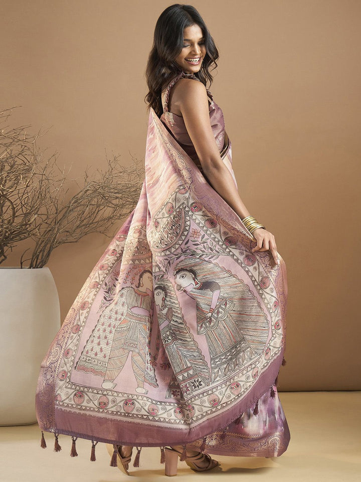 Saree mall Kalamkari Zari  Sungudi Sarees