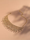 Kalung Parti Pereka Designer Stone-Plated Silver Stone