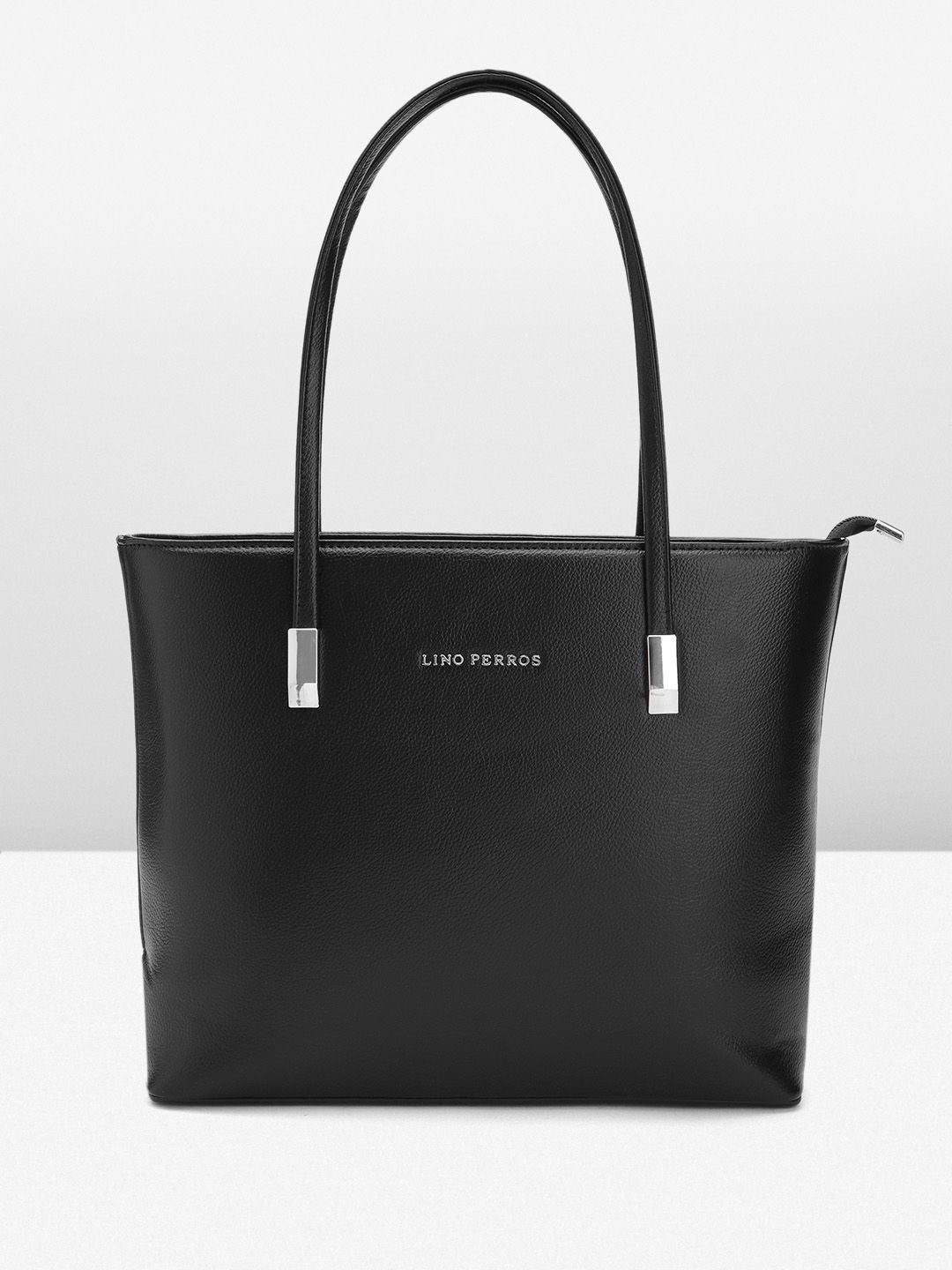 Lino Perros Textured Structured Shoulder Bag