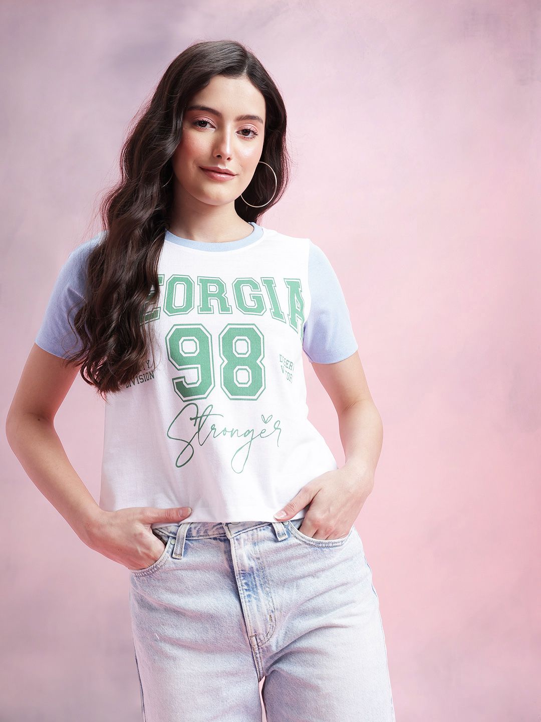 DressBerry Women Printed T-shirt