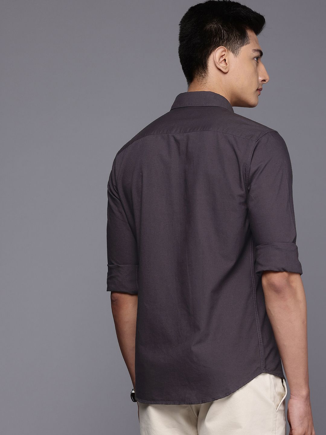 Raymond Slim Fit Pure Cotton Casual Shirt
