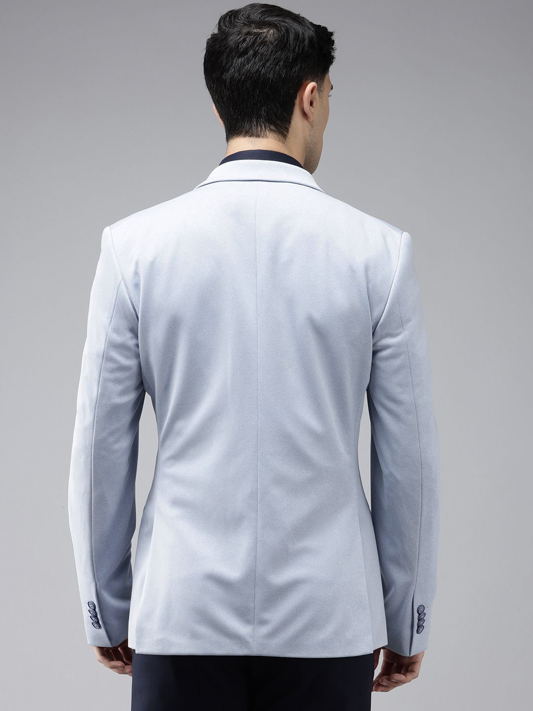 Park Avenue Active Fit Notched Lapel Single-Breasted Formal Blazer