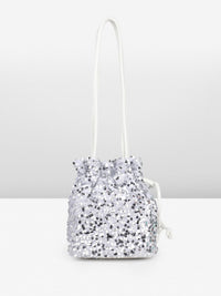 DressBerry Embellished Bucket Shoulder Bag