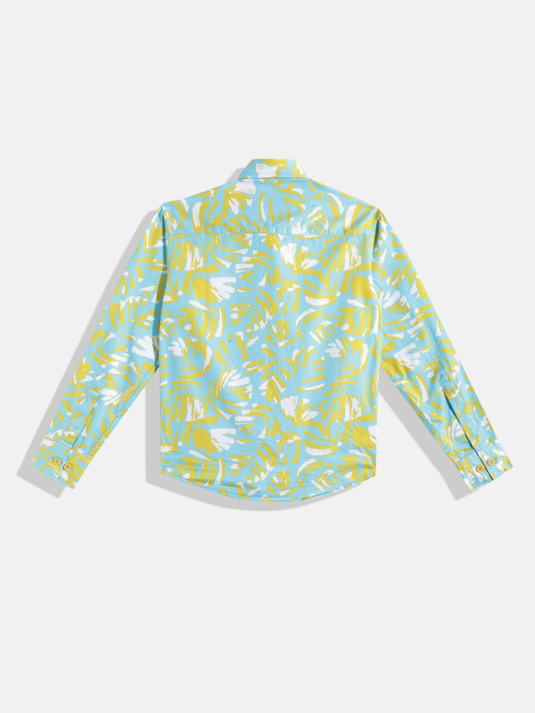 Monte Carlo Boys Abstract Printed Casual Smart Fit Shirt