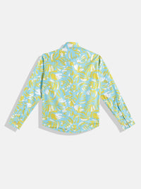 Monte Carlo Boys Abstract Printed Casual Smart Fit Shirt