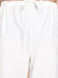 Jompers Men Embroidered Regular Sequinned Kurta with Pyjamas