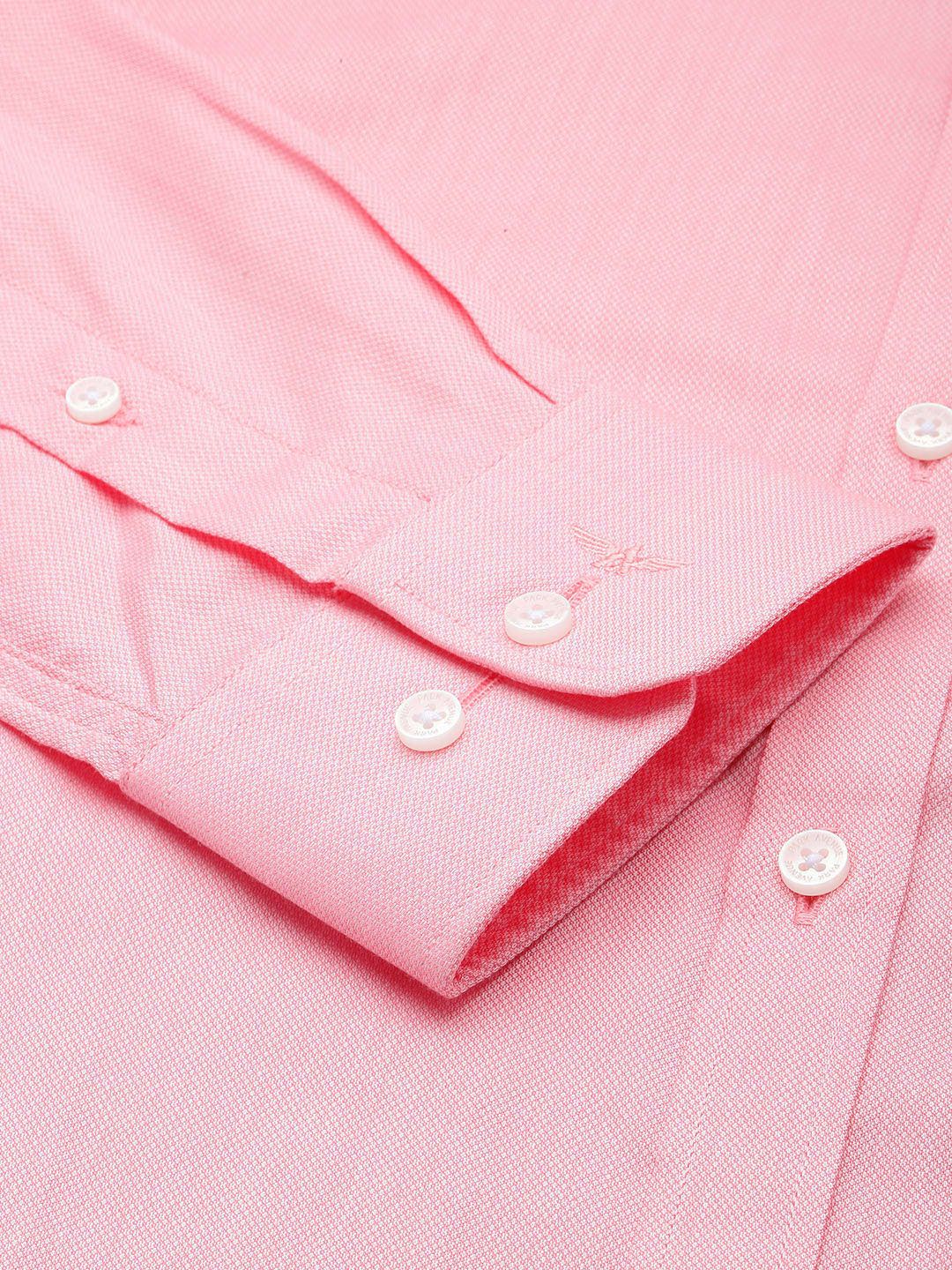 Park Avenue Slim Fit Textured Pure Cotton Formal Shirt