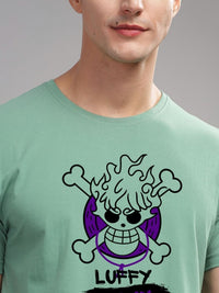 ADRO Men Printed Applique T-shirt