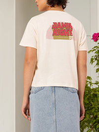DressBerry Always Funky Typography Printed Casual Tee
