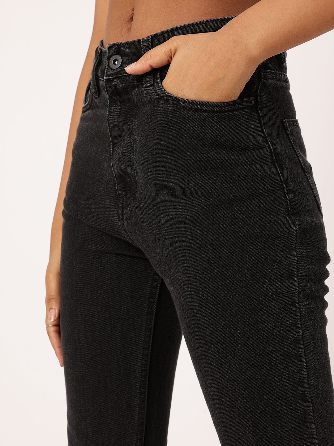 DressBerry Women Urban Timeless Slim Flared Jeans