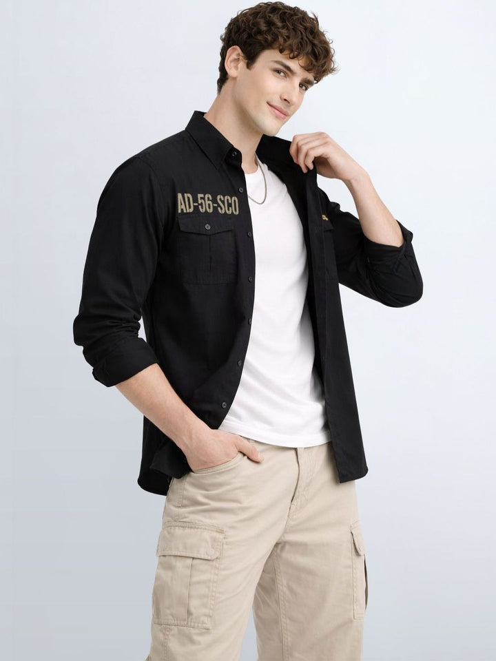 ADRO Men Standard Printed Casual Shirt