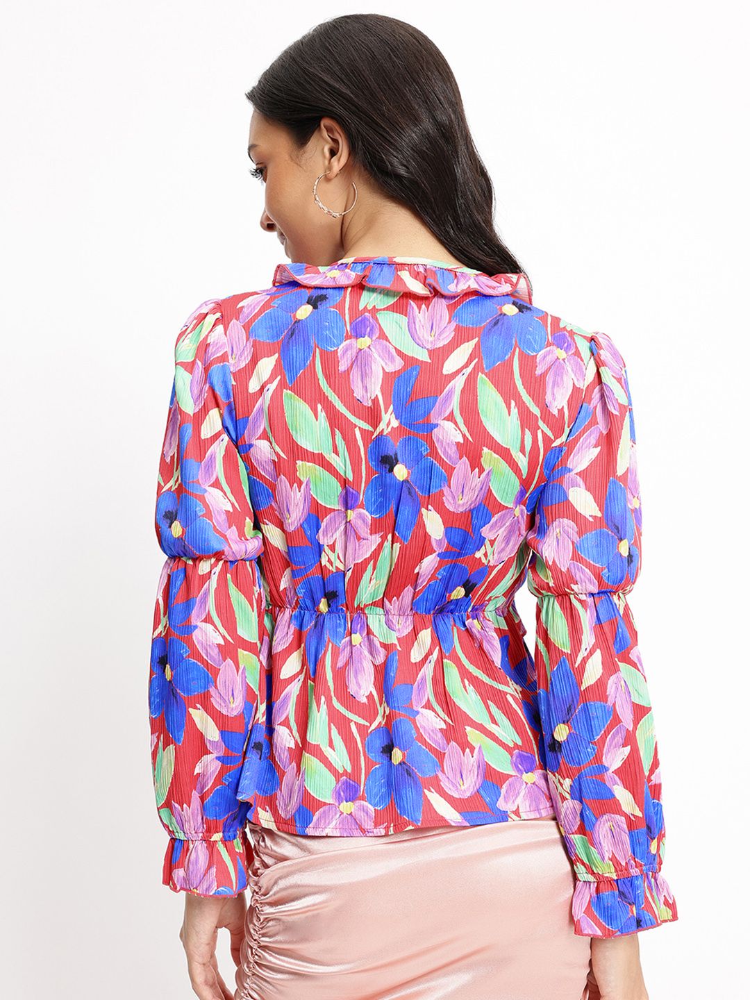 DressBerry Empire Floral Print Top