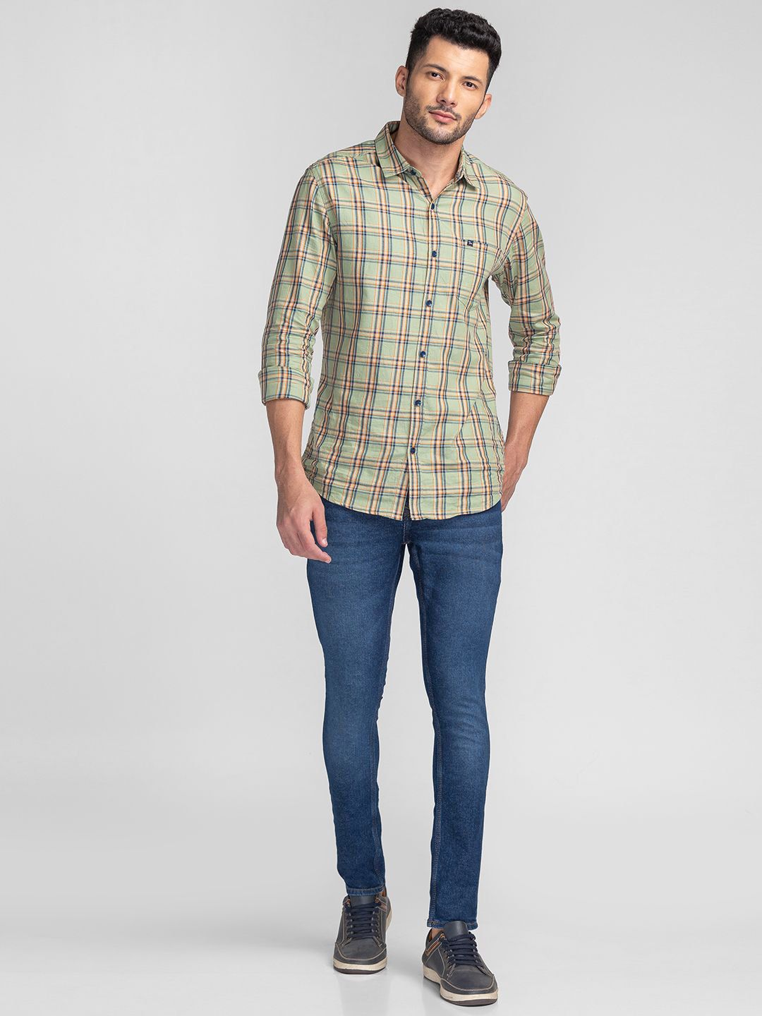 SPYKAR Men Slim Fit Low-Rise Stretchable Jeans