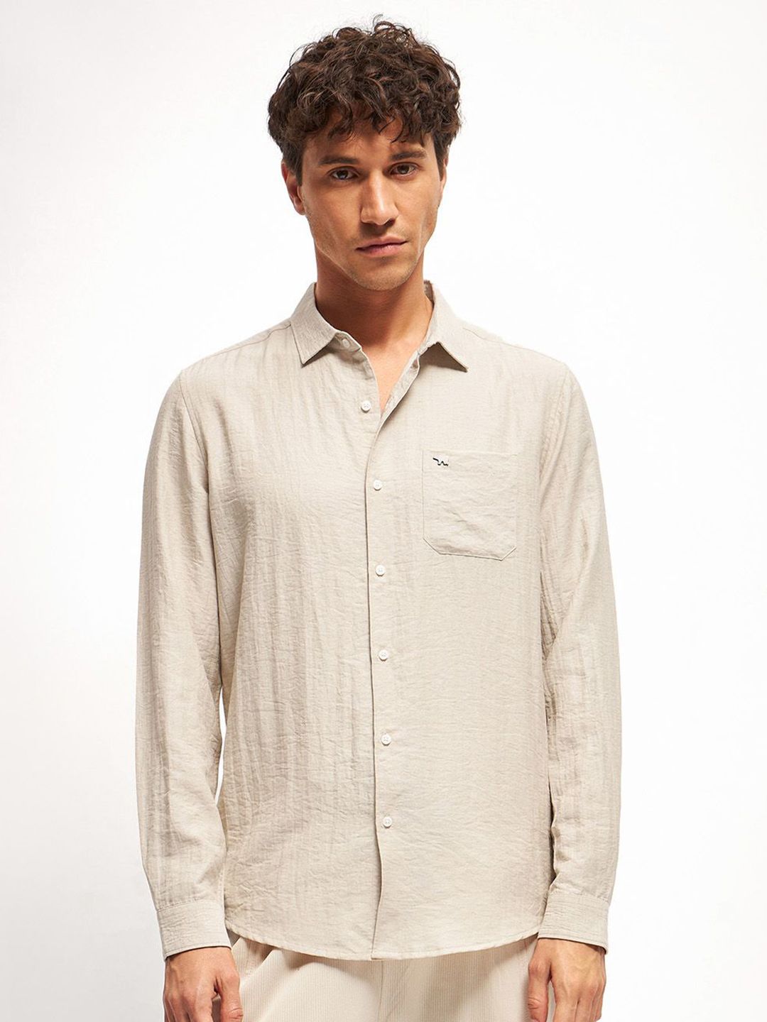 THE BEAR HOUSE Men Slim Fit Opaque Casual Shirt