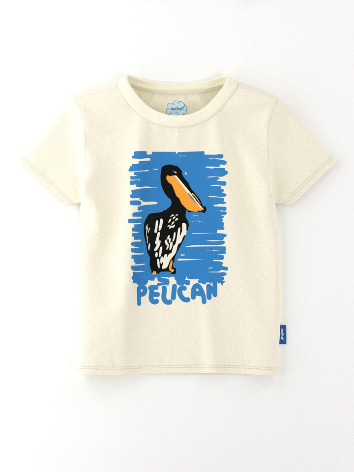Nauti Nati Casual Outdoor Boys Pack Of 2 Beach Printed Antimicrobial Cotton T-Shirts