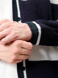The Indian Garage Co Men Colourblocked Cardigan