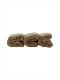BOMBAY DYEING Coffee Brown 3 Pieces Cotton 650 GSM Face Towel