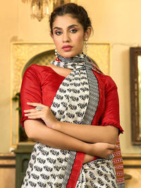 Saree mall Bagh Art Silk Block Print Sarees