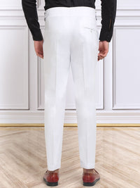 KLOTTHE Men Cotton Rich Solid Slim Fit Italian Gurkha Pants
