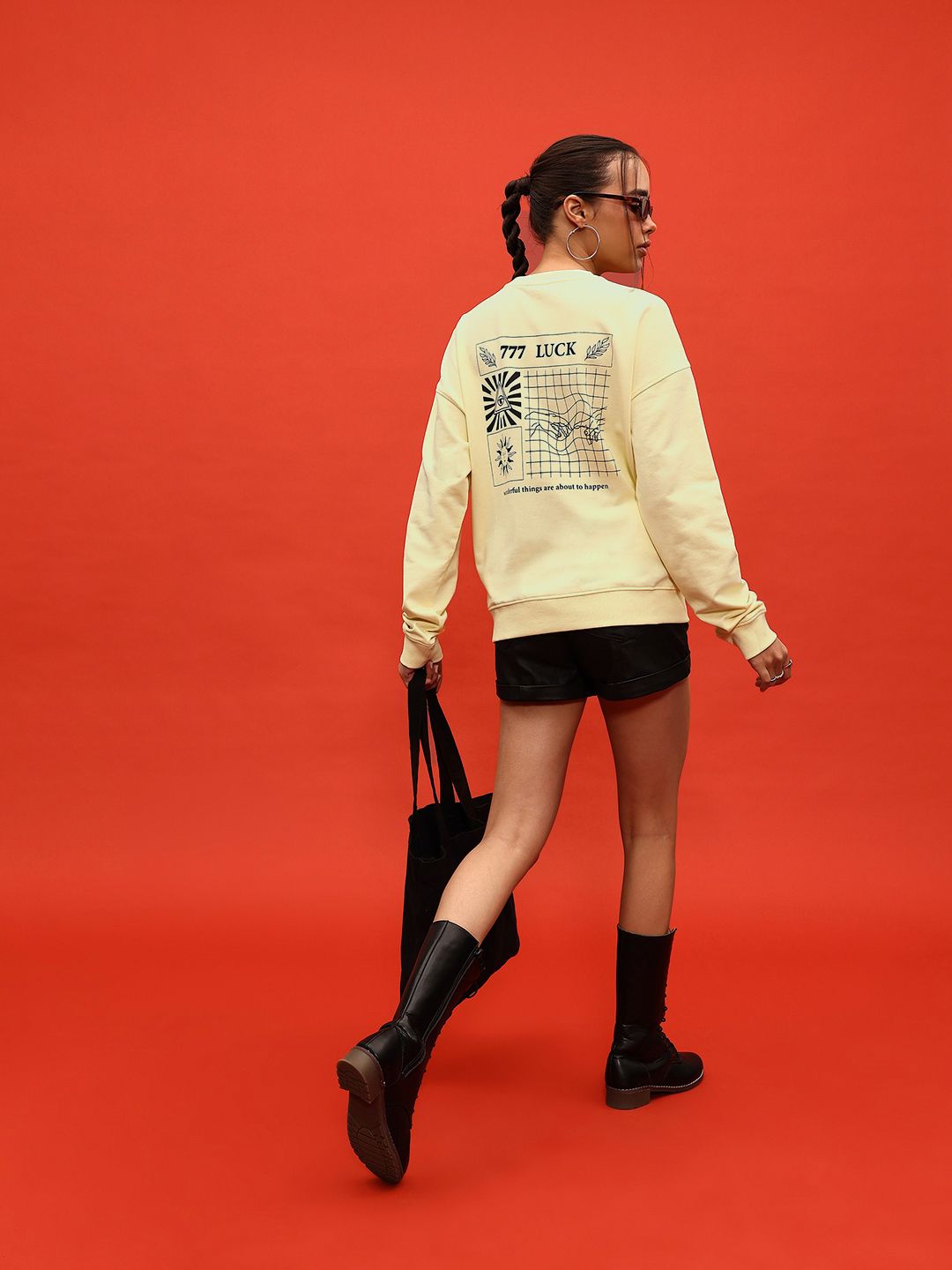 DressBerry Drop-Shoulder Sweatshirt