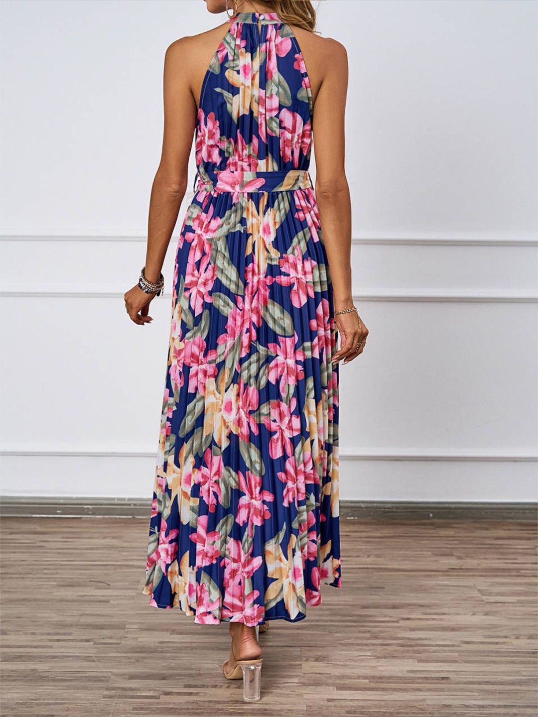all about you Women Floral Printed Maxi Dress