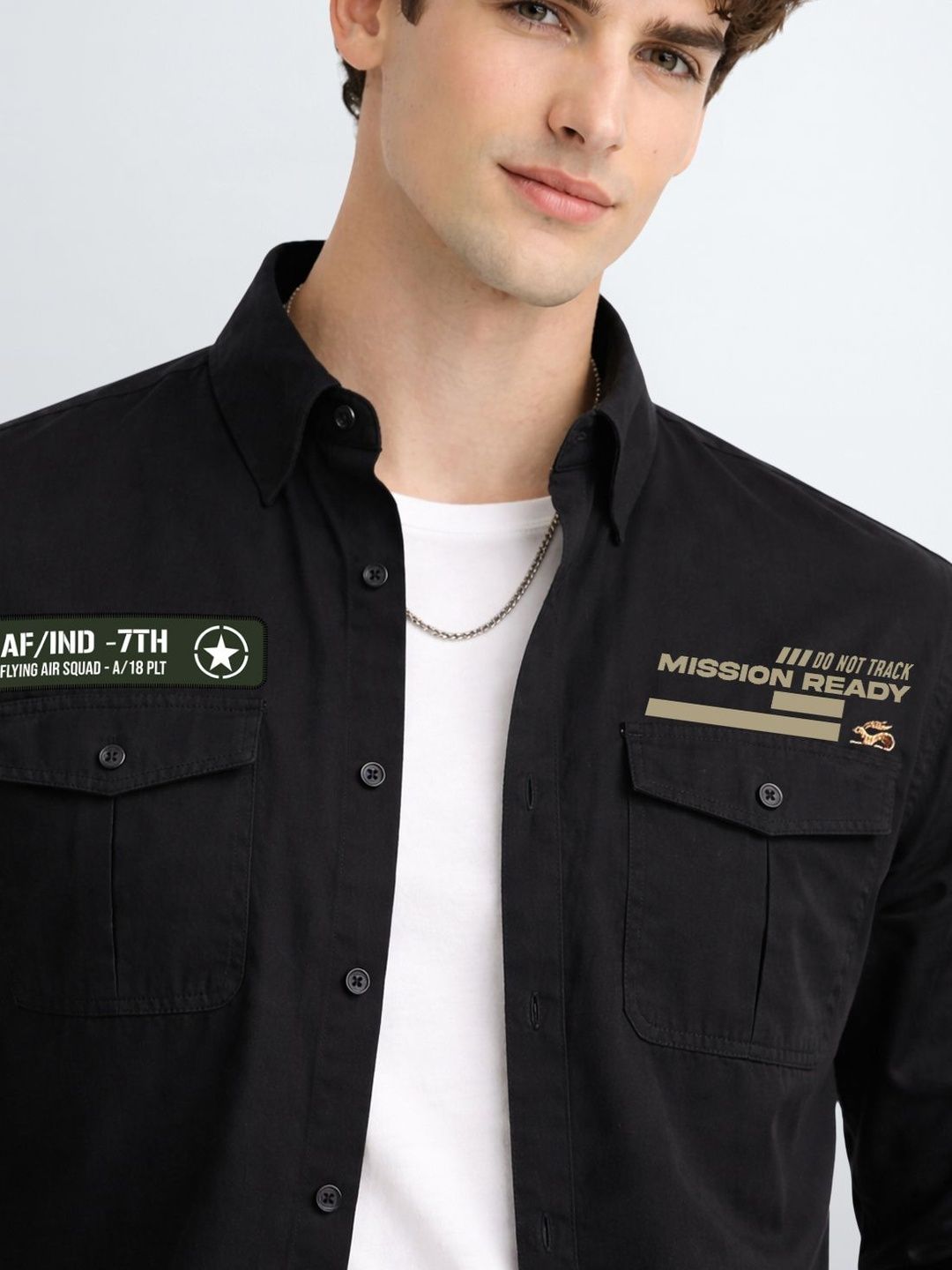 ADRO Men Standard Printed Casual Shirt