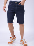 The Indian Garage Co Men Slim Fit Denim Shorts