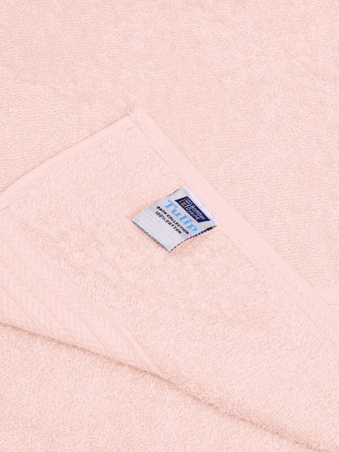BOMBAY DYEING Pink Cotton 450 GSM Bath Towel