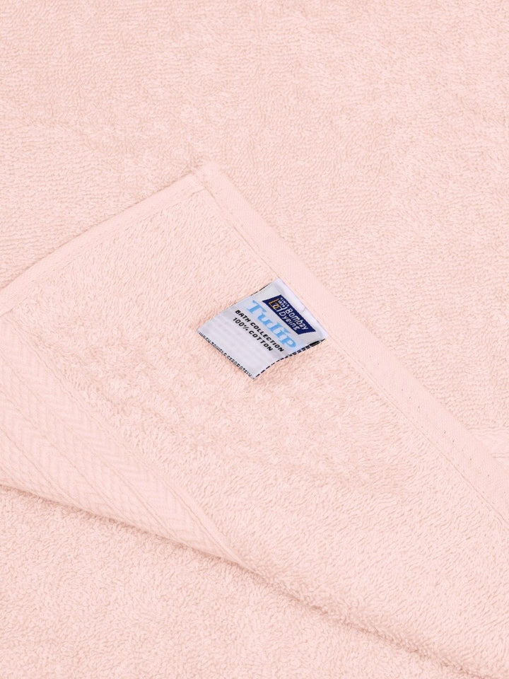 BOMBAY DYEING Pink Cotton 450 GSM Bath Towel