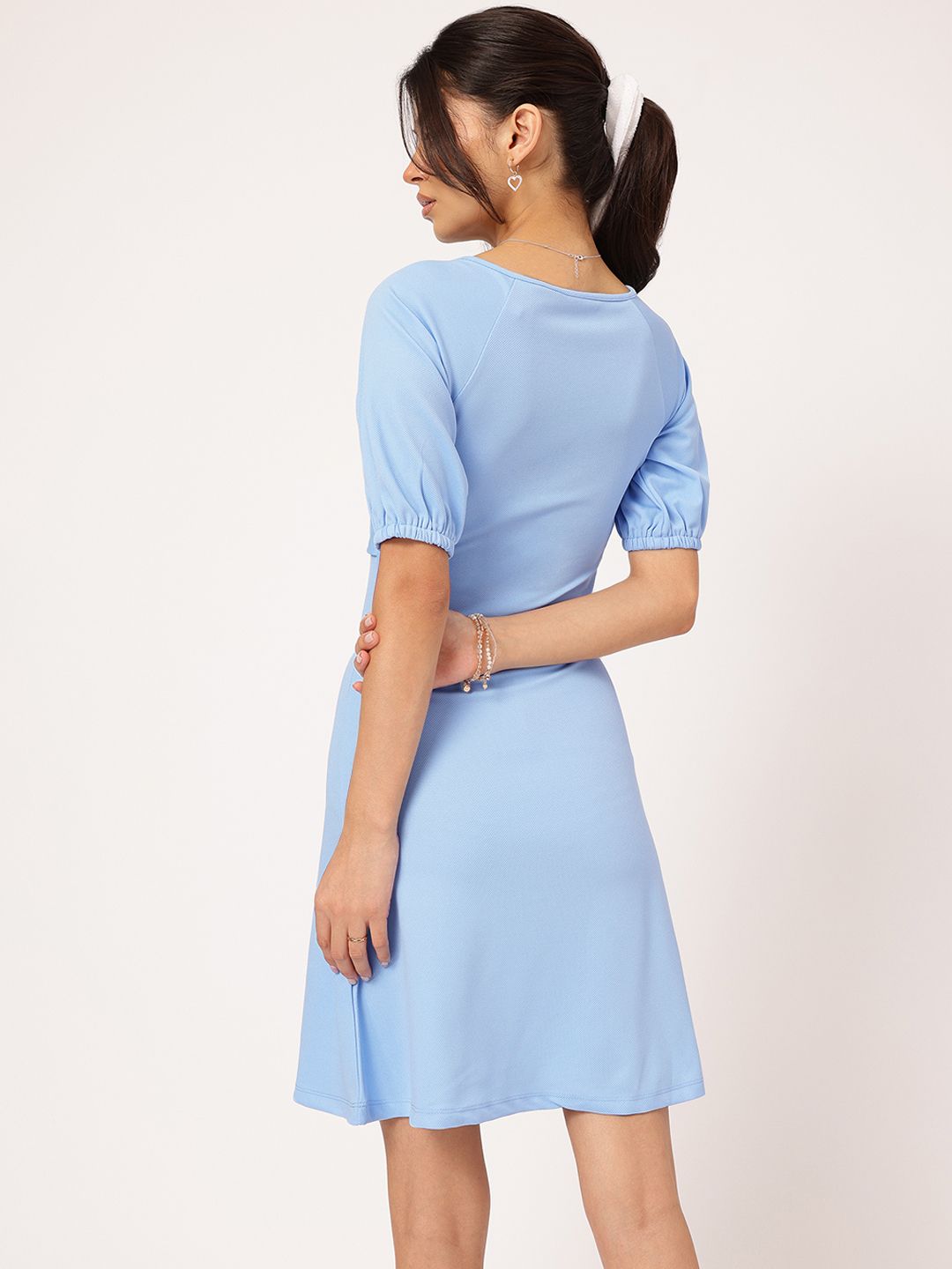 DressBerry Pixie Princess Dreamy Tie-Up Mini Dress