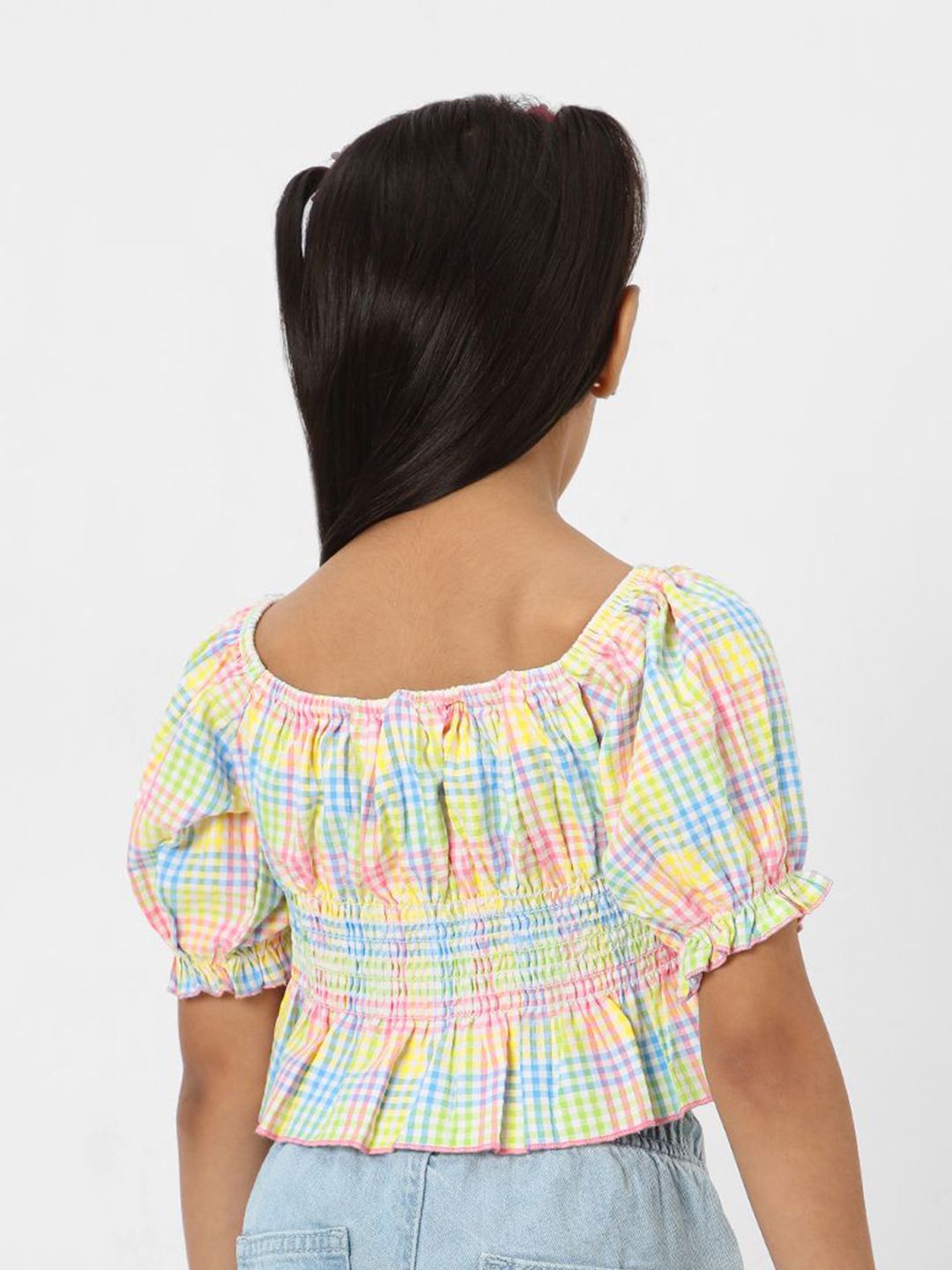 Nauti Nati Girls' Printed Cropped Top