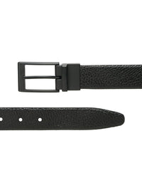 Teakwood Leathers Men Textured Leather Reversible Formal Belt