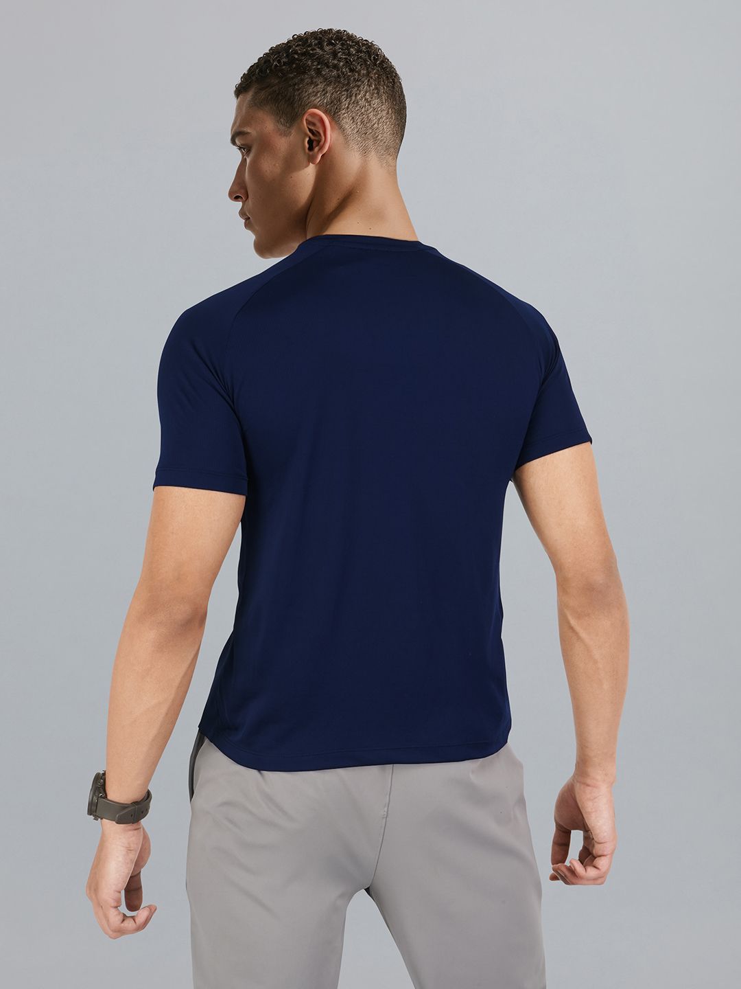 HRX by Hrithik Roshan Brand Logo Printed Rapid-Dry Running T-shirt