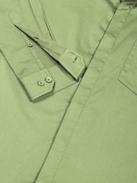 Thomas Scott Men Premium Cutaway Collar Solid Cotton Formal Shirt