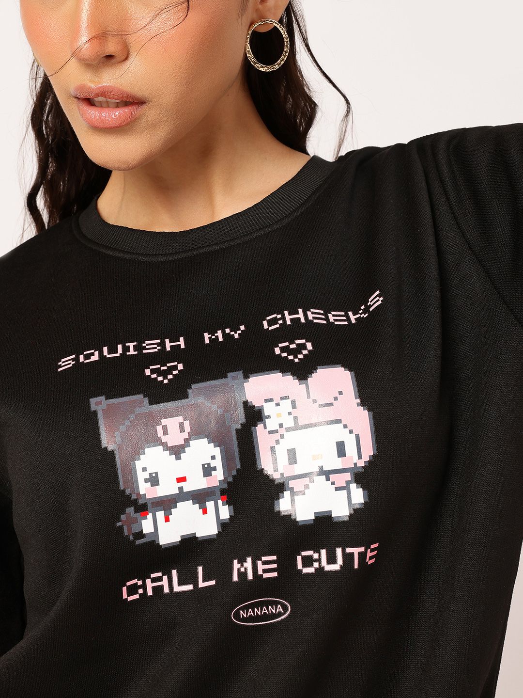 DressBerry Graphic Printed Sweatshirt