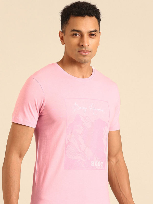 Being Human Printed Pure Cotton T-shirt