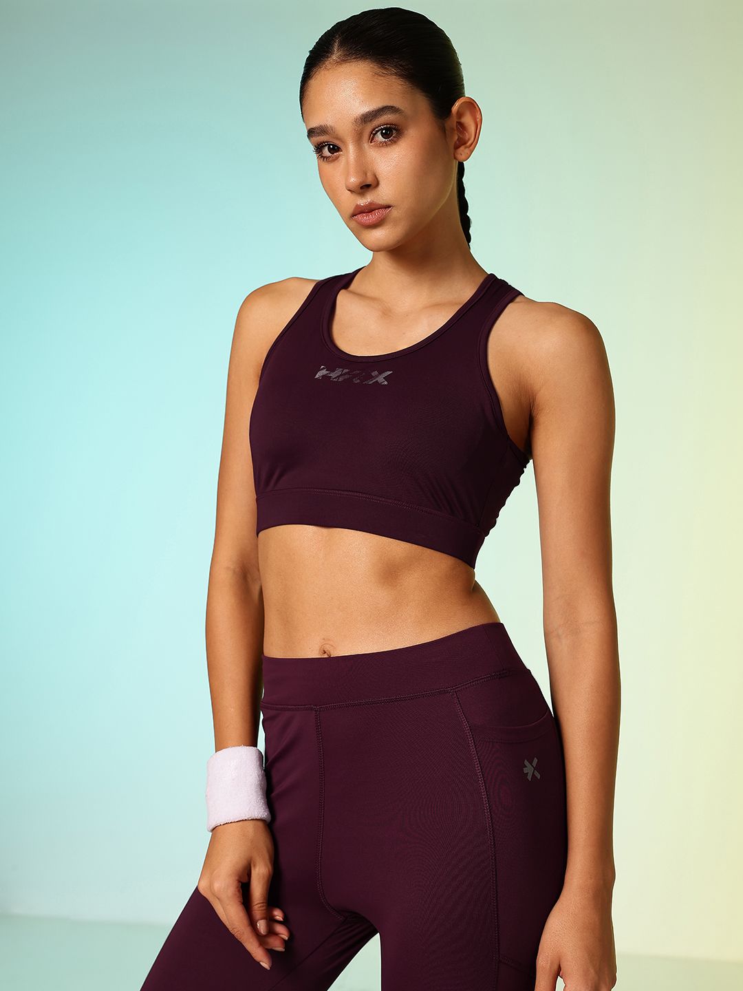 HRX by Hrithik Roshan Lightly Padded Rapid-Dry Running Bra