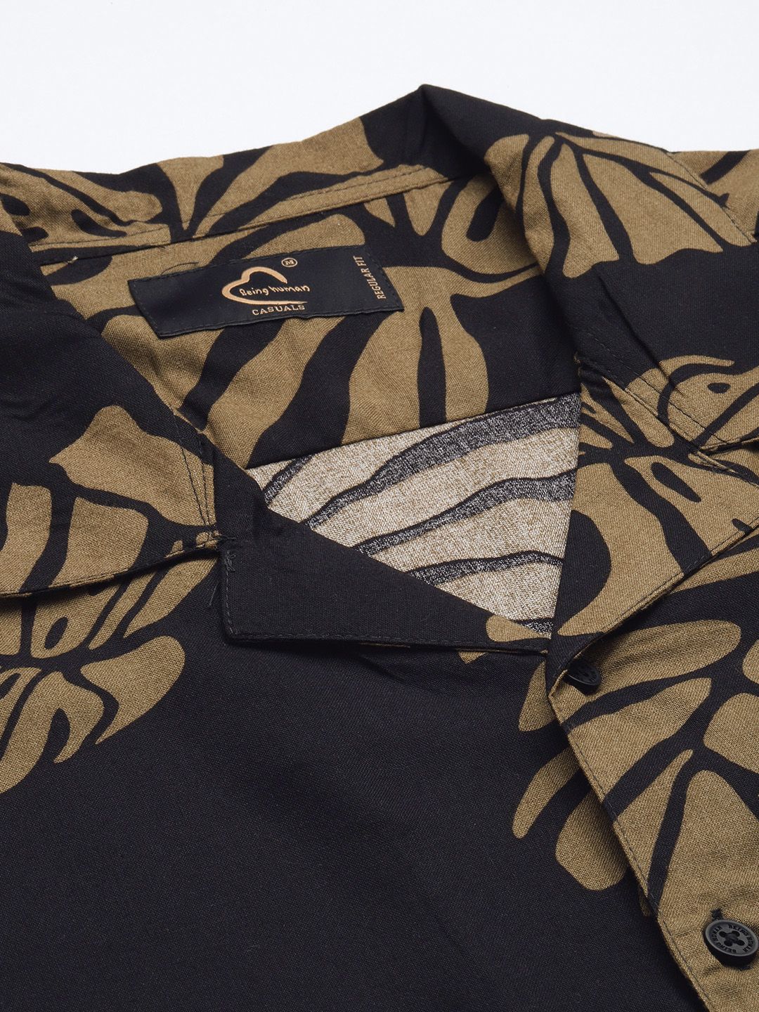 Being Human Tropical Printed Casual Shirt