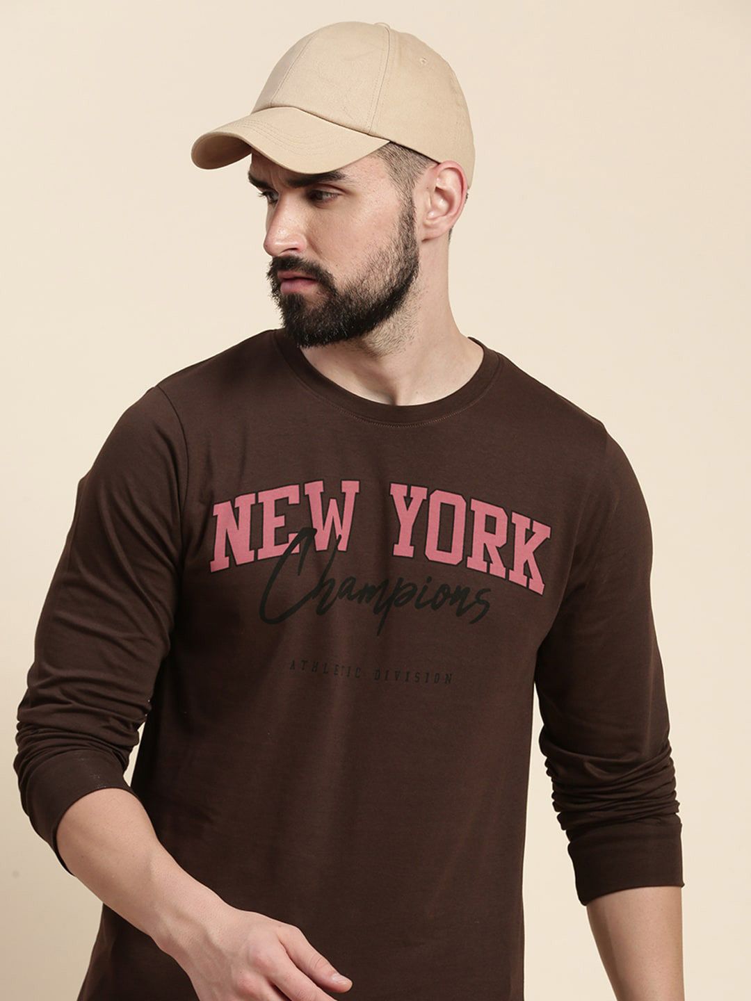 DILLINGER Typography Printed Cotton T-shirt