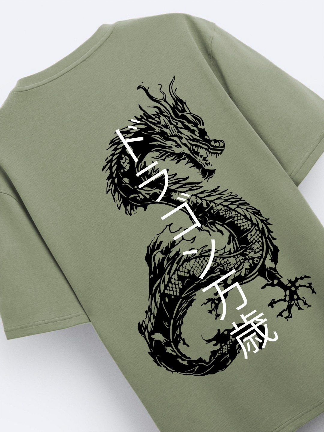 ADRO Men Printed Raw Edge T-shirt