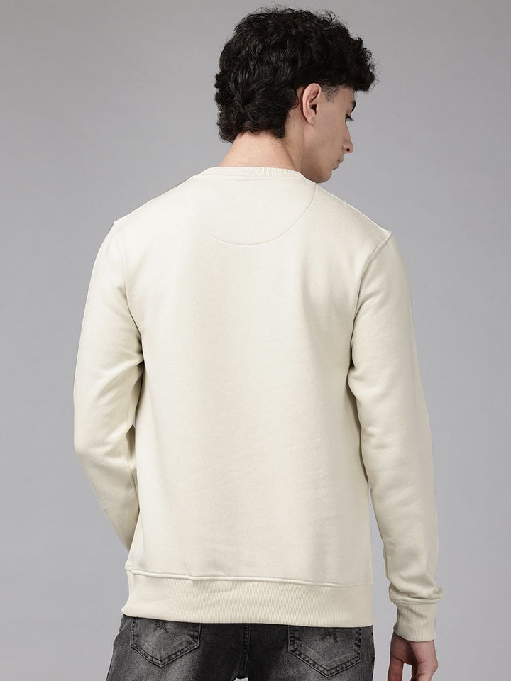 Park Avenue Brand Logo Printed Pullover Sweatshirt