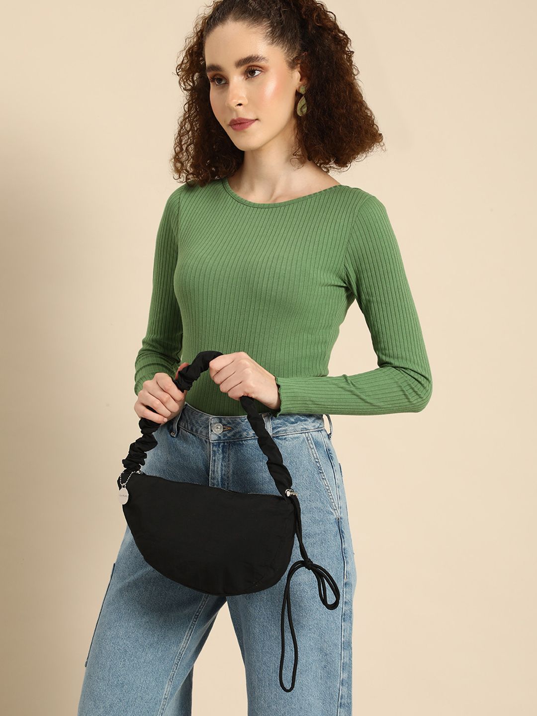 DressBerry Structured Shoulder Bag