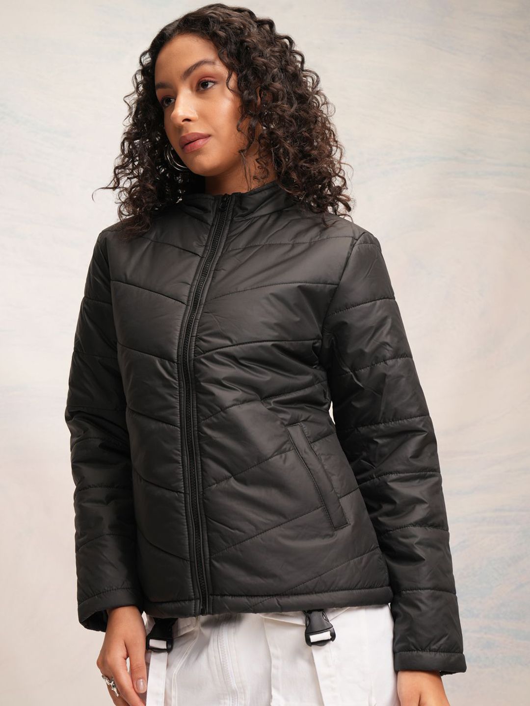 Jaket Puffer Berkuilt Wanita Tokyo Talkies