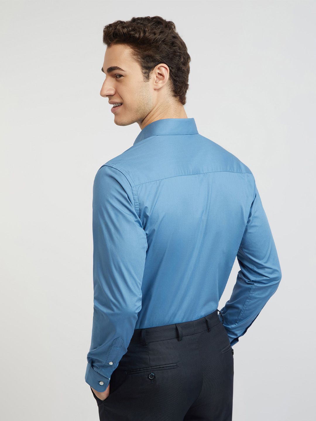 Raymond Pure Cotton Opaque Formal Shirt