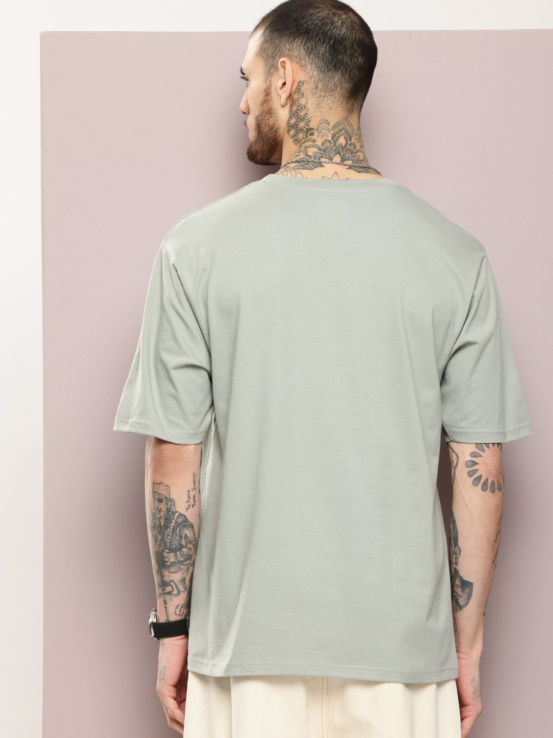DILLINGER Men Graphic Printed Oversized T-shirt