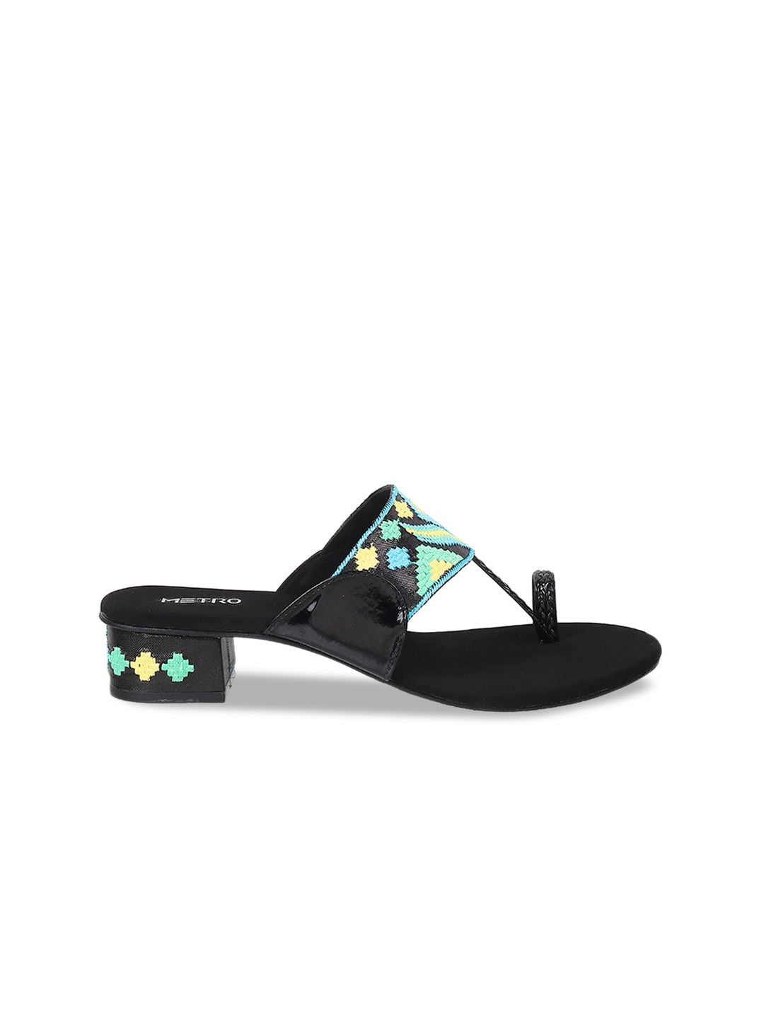 Metro Open Toe Block Sandals
