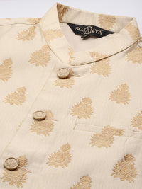 SOJANYA Men Blue Kurta with Churidar